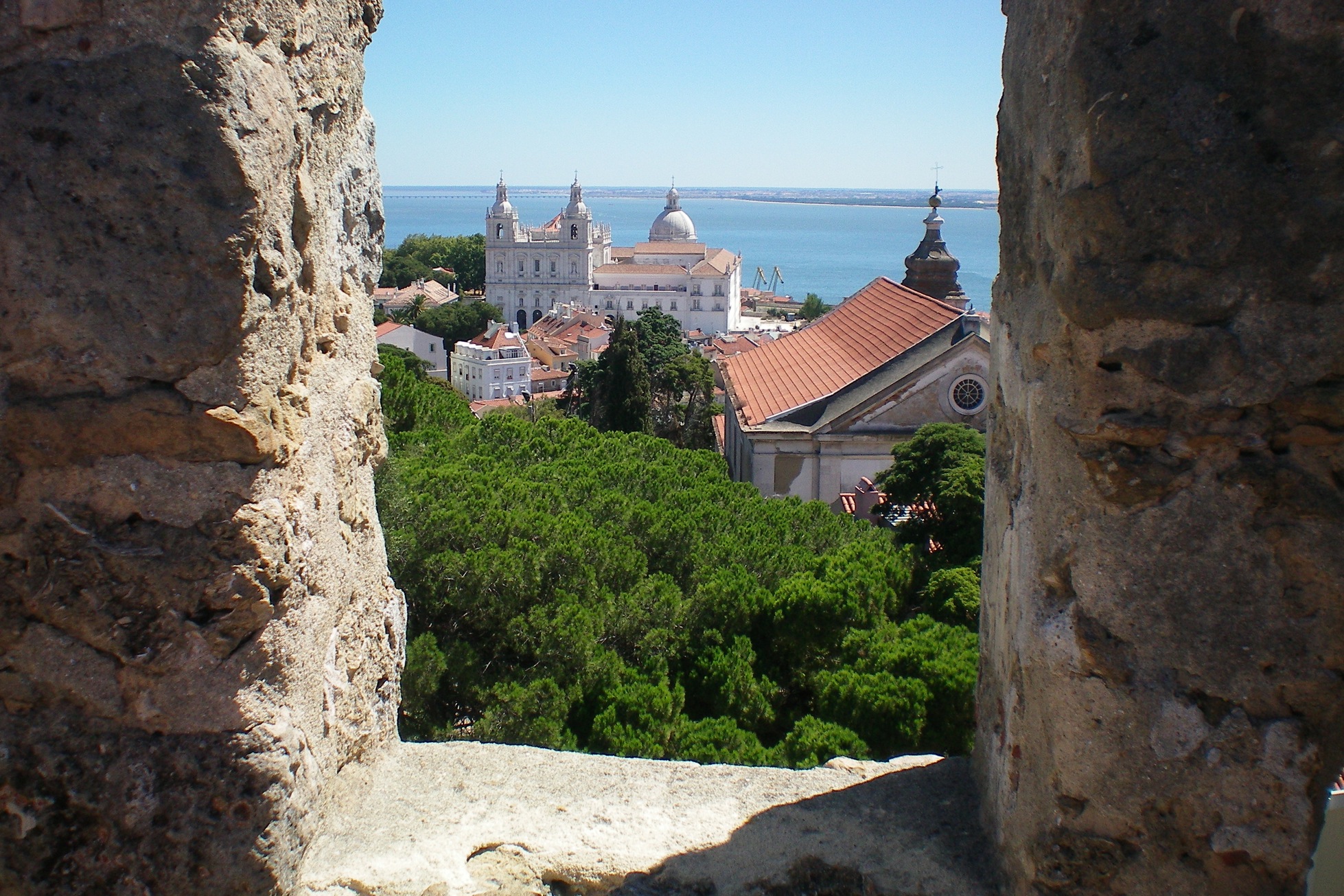 Lissabon Burg Castelo de São Jorge