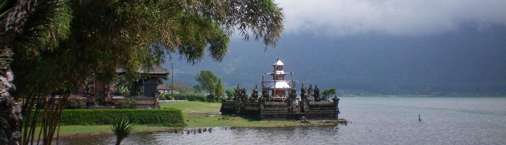 Bali tempel See