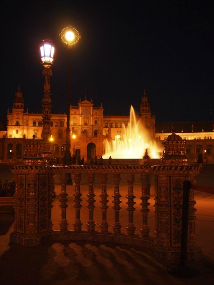 Plaza España Nacht