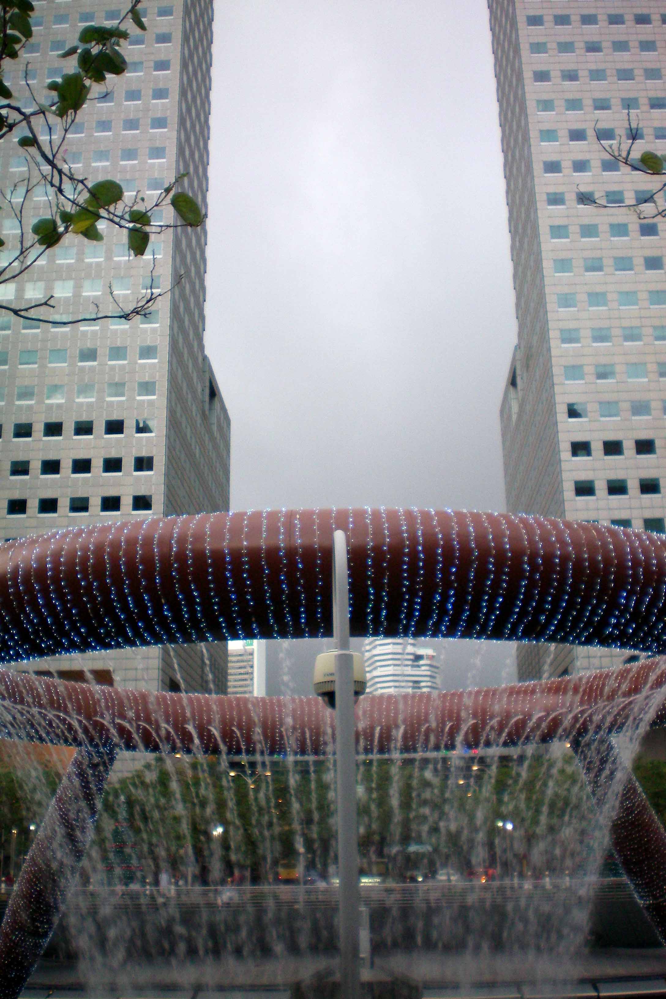 Singapur Brunnen