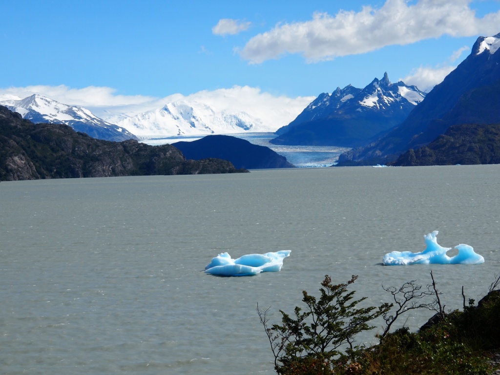 lago grey gletscher Patagonien
